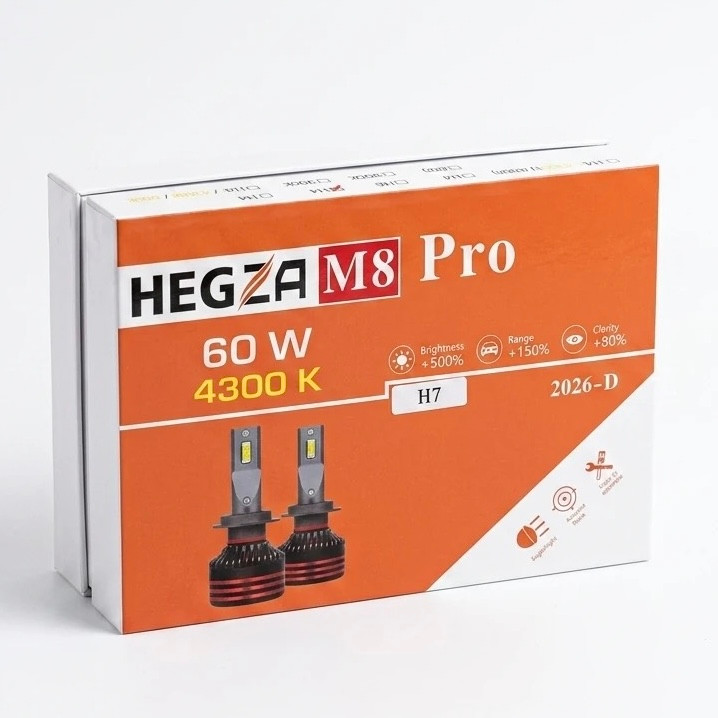 هدلایت هگزا مدل M8 Pro رنگ آفتابی 4300K